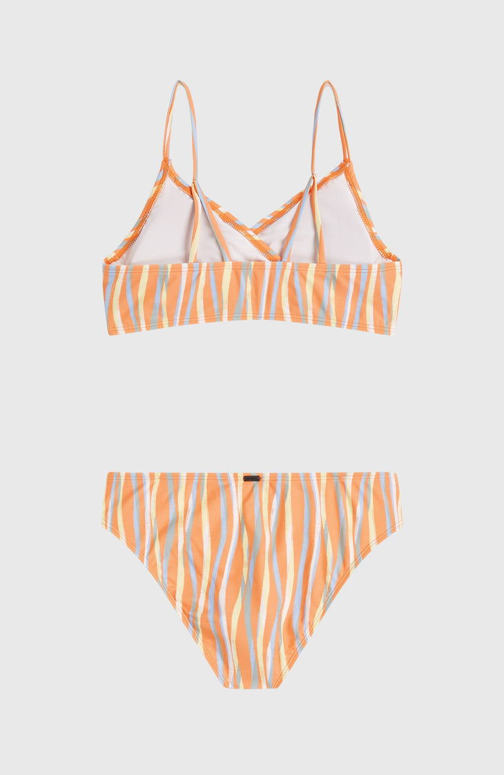 Essentials Baay Bikini Set | Funky Peach Swirly