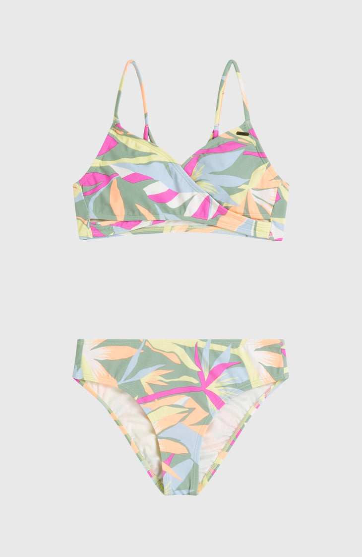 Essentials Baay Bikini Set | Green Wmns Tropicana