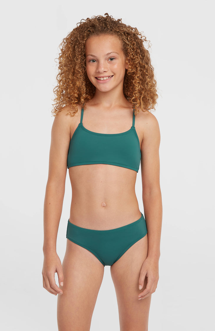 Essentials Bralette Bikini Set | Botanical Heat