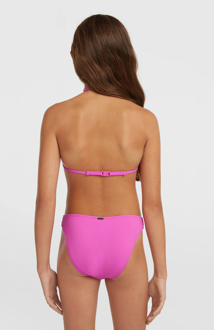 Essentials Triangle Bikini Set | Electric Fuschia