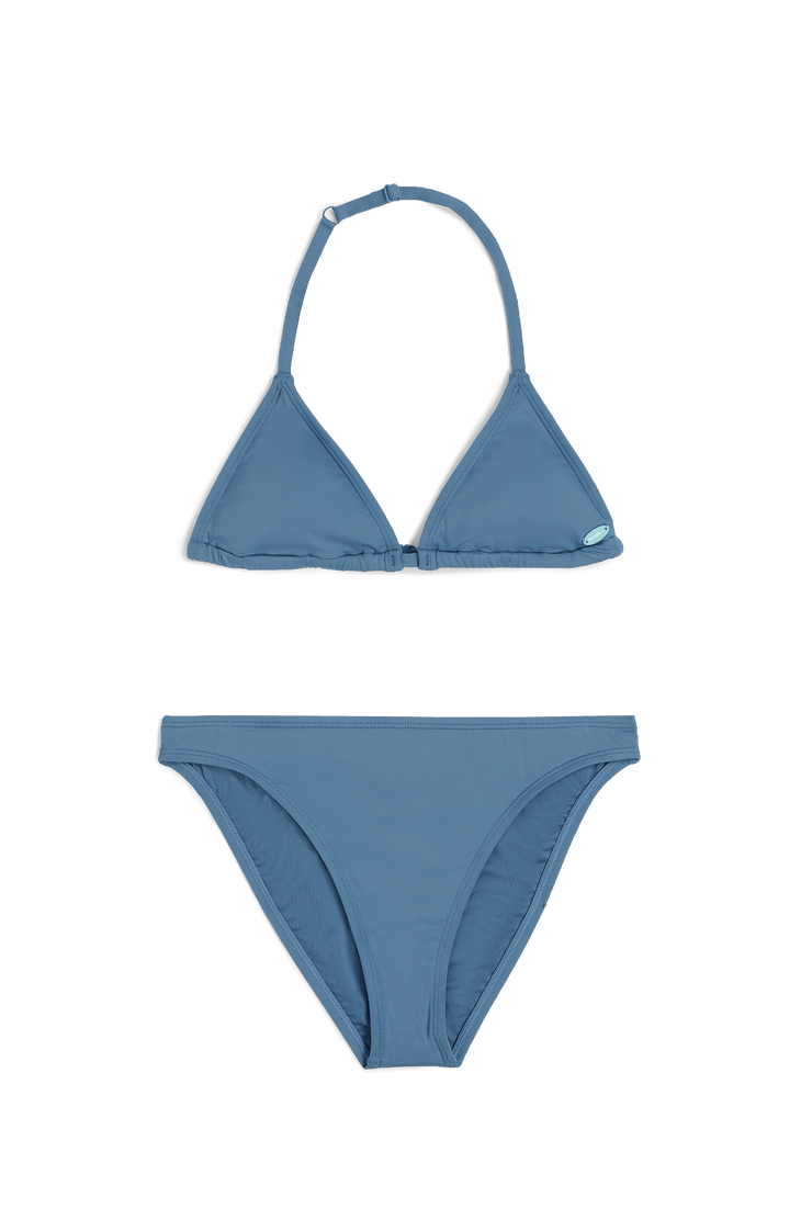 Essentials Triangle Bikini Set | Copen Blue