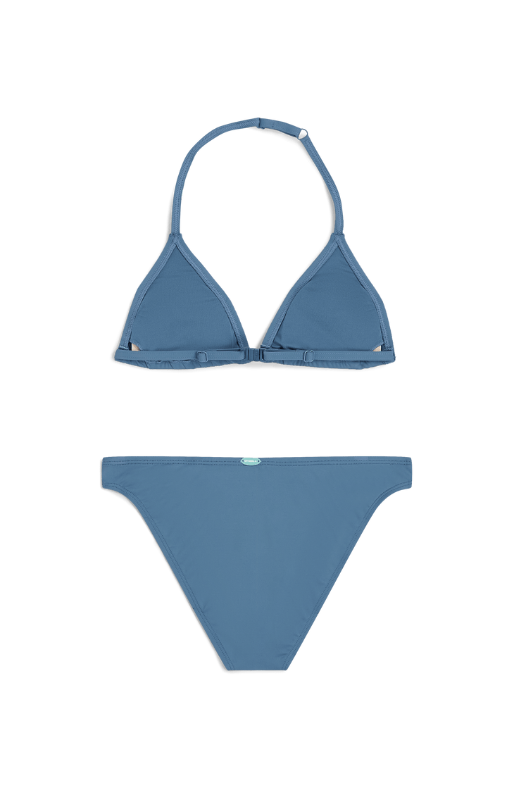 Essentials Triangle Bikini Set | Copen Blue