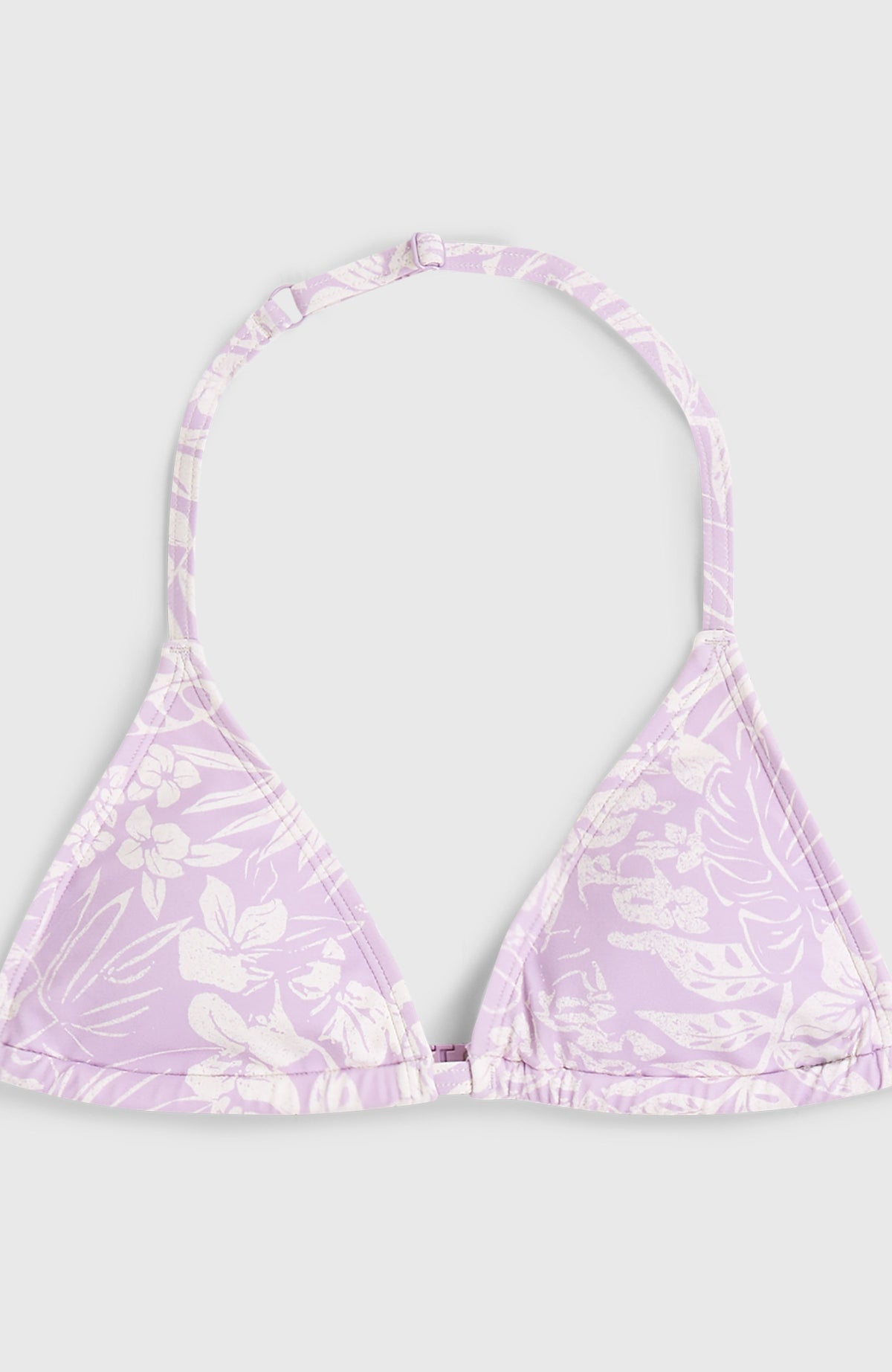 Essentials Triangle Bikini Set | Purple Island Sky