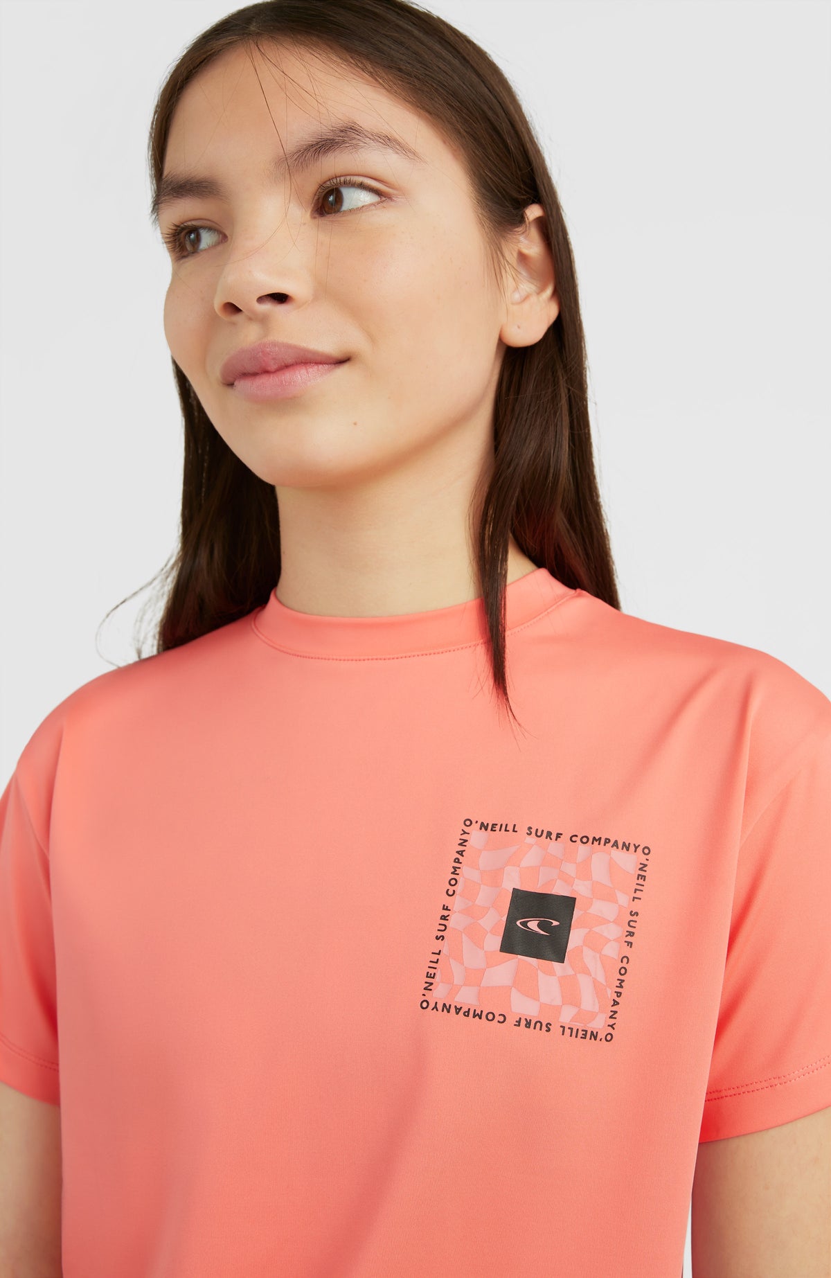 Peach offers t-shirt