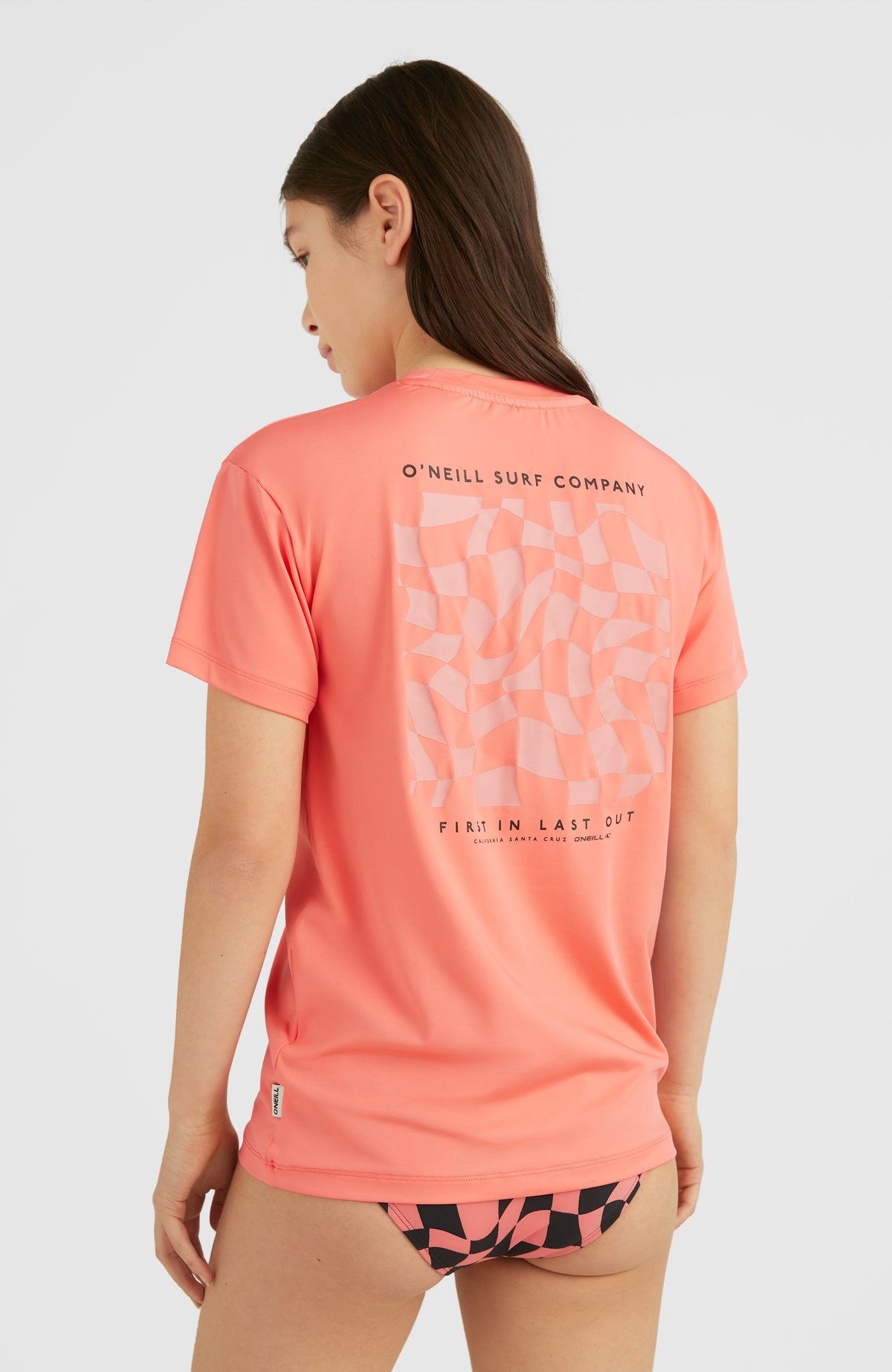 Rutile Long T-Shirt | Georgia Peach- Georgia Peach / 128