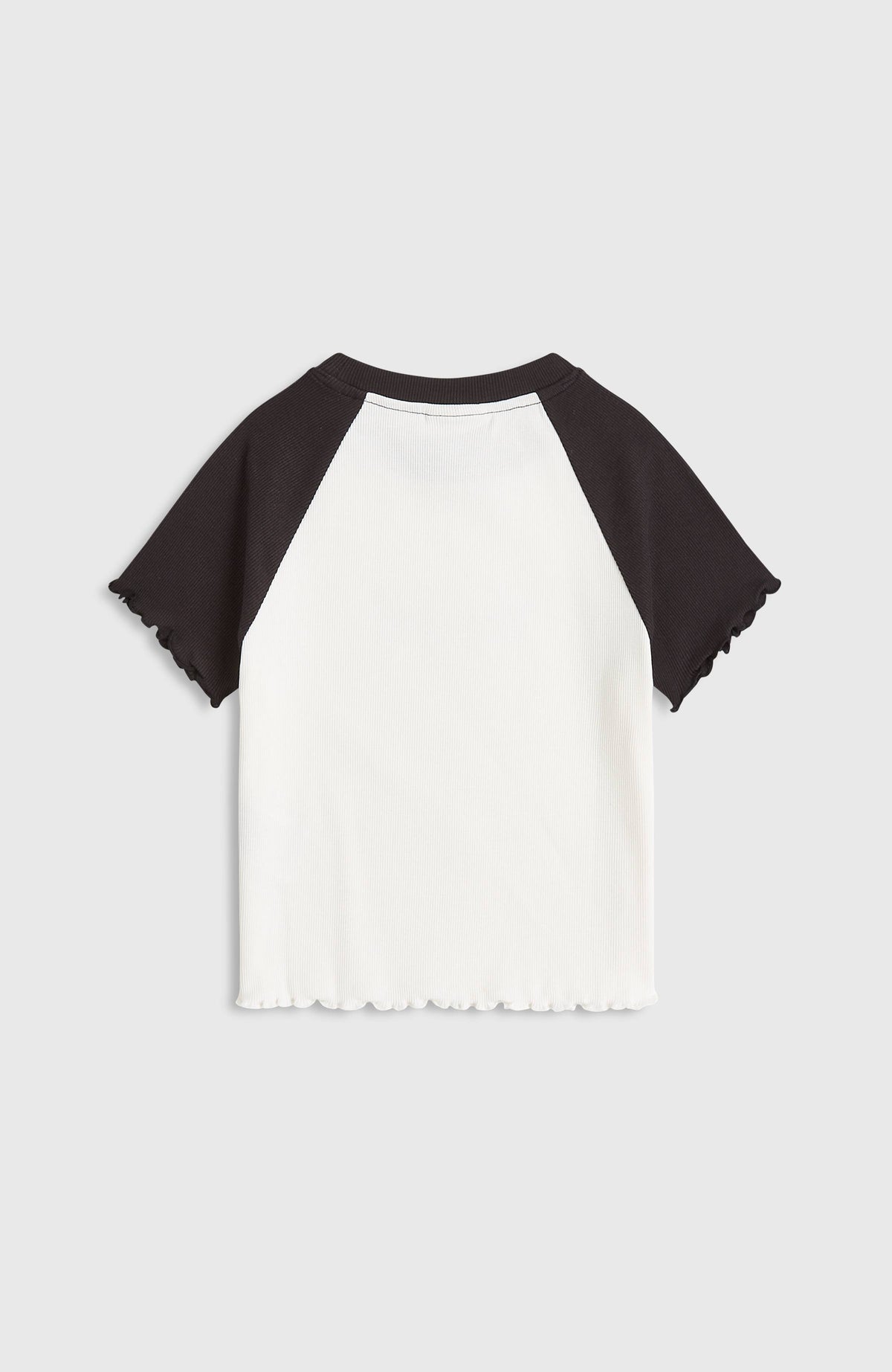 O'Neill Colour-Block Rib T-Shirt | Snow White Colour Block
