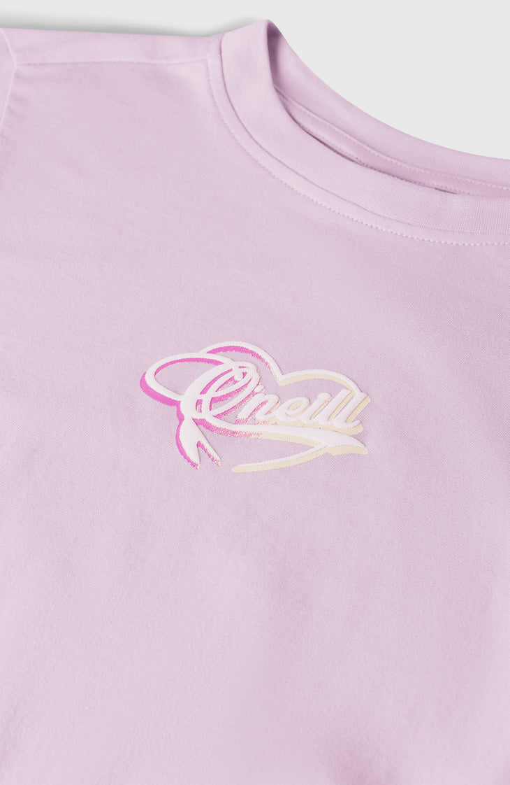 Script T-Shirt | Pale Lavender