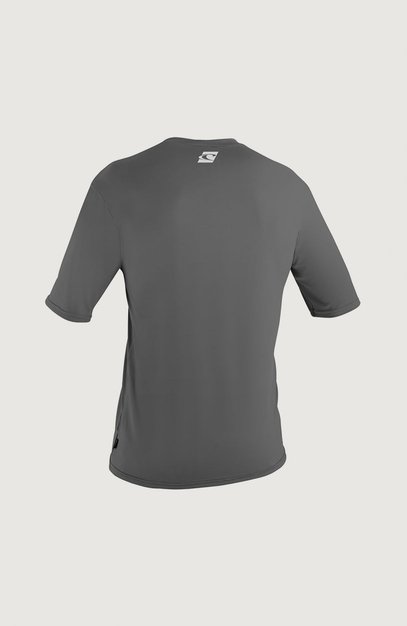 Skins Short Sleeve Rash Tee | Black/Charcoal