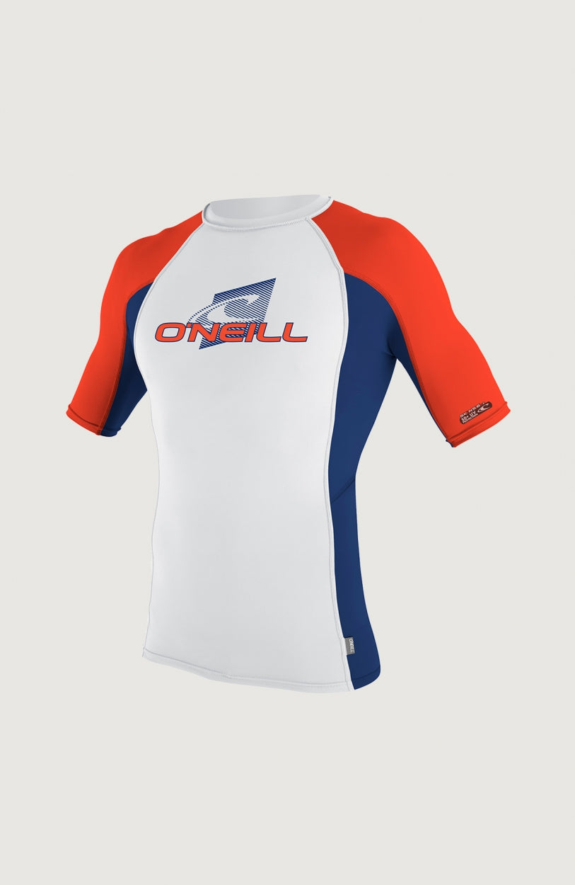 Skins Short Sleeve Crew | White