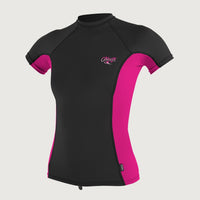 Premium Skins Short Sleeve Rash Guard | Black