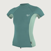 Premium Skins Short Sleeve Rash Guard | Light Green