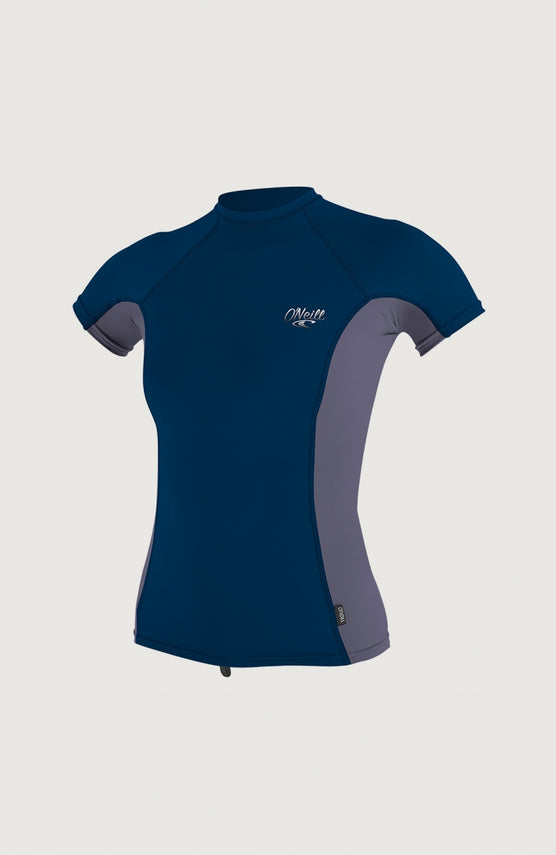 Premium Skins Short Sleeve Rash Guard | Dark Blue