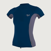 Premium Skins Short Sleeve Rash Guard | Dark Blue