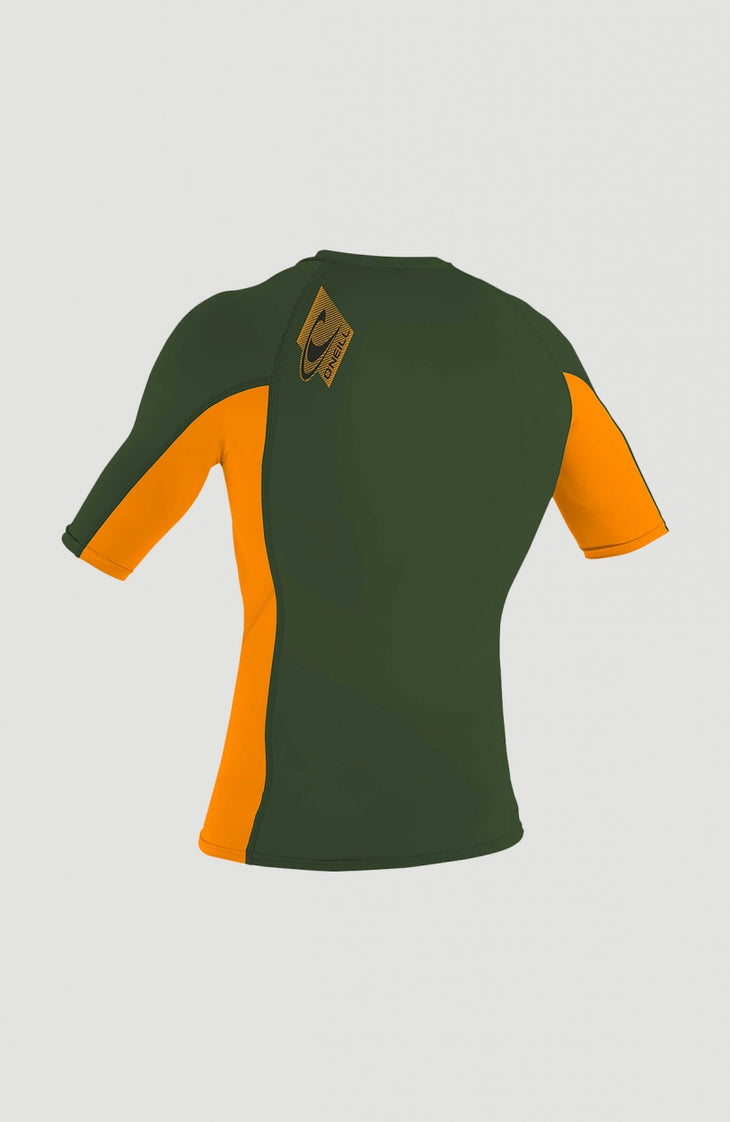 Skins Short Sleeve Crew | Dark Green