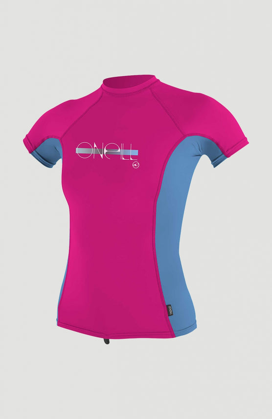 Skins Short Sleeve Crew | Dark Pink
