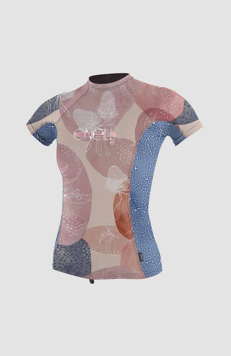 Skins Short Sleeve Crew | DESERT BLOOM/DRIFT BLUE/DESERT