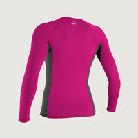 Skins Long Sleeve Crew | Dark Pink