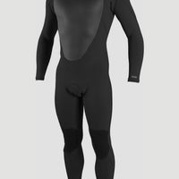 Epic 4/3mm Back Zip Full Wetsuit | A05 BLK/BLK/BLK