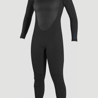 Epic 4/3mm Back Zip Full Wetsuit | Black