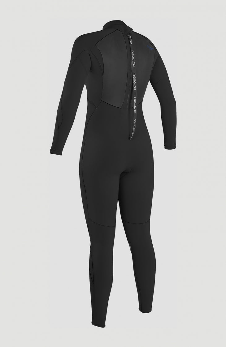 Epic 4/3mm Back Zip Full Wetsuit | A05 BLK/BLK/BLK