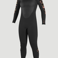 Epic 4/3mm Back Zip Full Wetsuit | Black