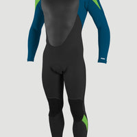 Epic 3/2mm Back Zip Full Wetsuit | Black