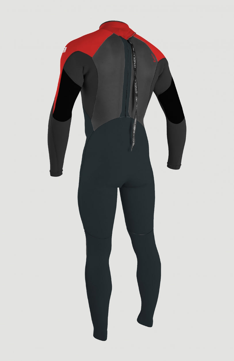 Epic 3/2mm Back Zip Full Wetsuit | Grey