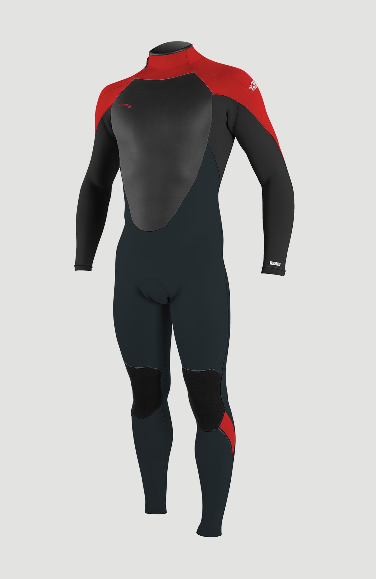 Epic 4/3mm Back Zip Full Wetsuit | Grey