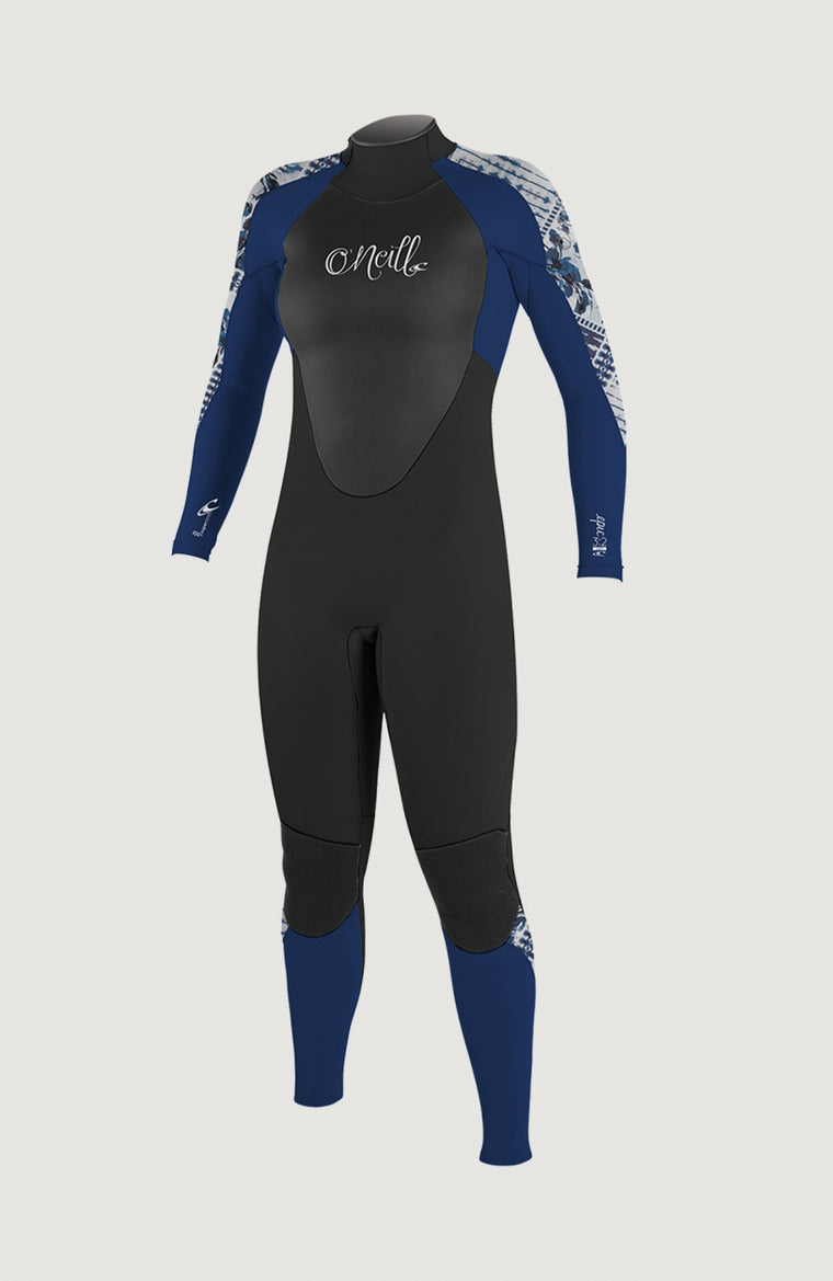 Epic 5/4mm Back Zip Full Wetsuit Womens | Black