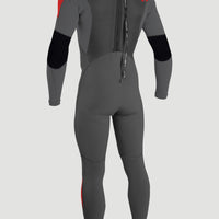 Epic 5/4mm Back Zip Full Wetsuit | GRAPHITE/SMOKE/RED/RED