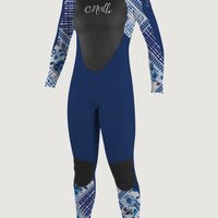 Epic 5/4mm Back Zip Full Wetsuit Girls | Dark Blue