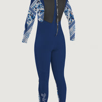 Epic 5/4mm Back Zip Full Wetsuit Girls | Dark Blue