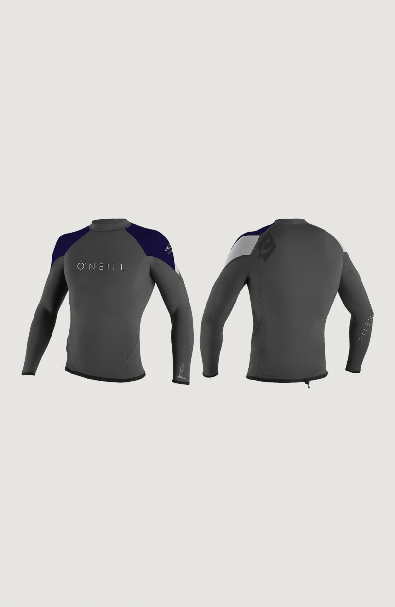 Hyperfreak 1.5mm Long Sleeve Crew | Grey