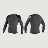 Hyperfreak 1.5mm Long Sleeve Crew | Grey