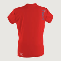 Skins Short Sleeve Rash Tee | Red