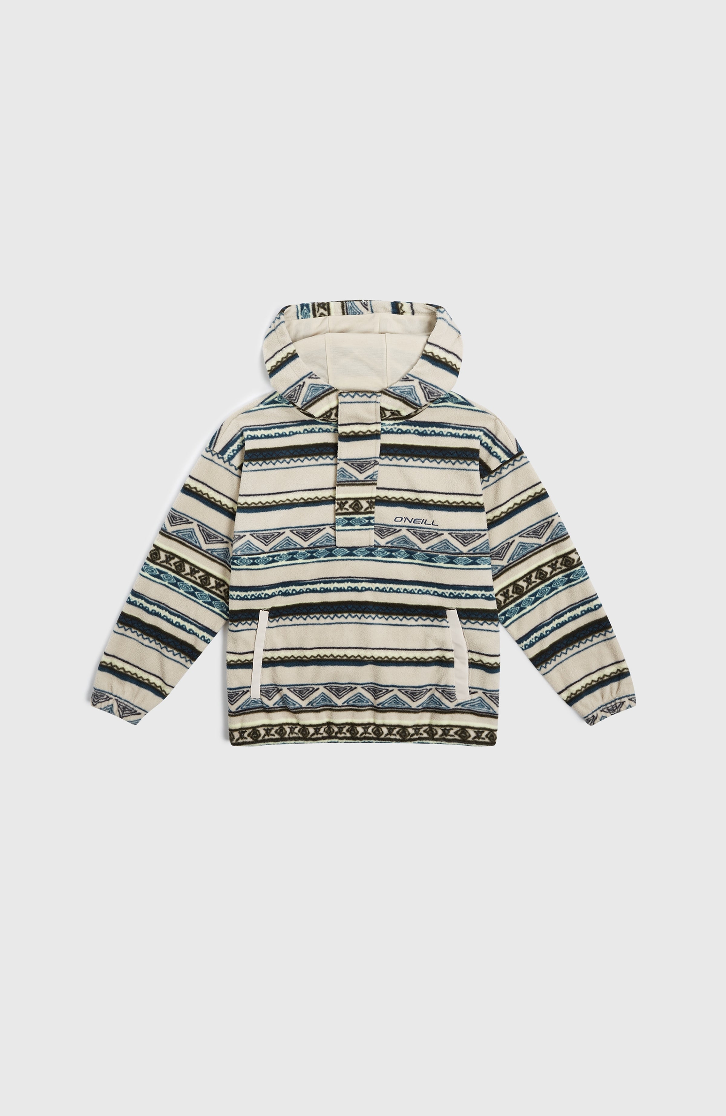 Superfleece Half-Zip Hoodie | Grey Ikat Stripe – O'Neill