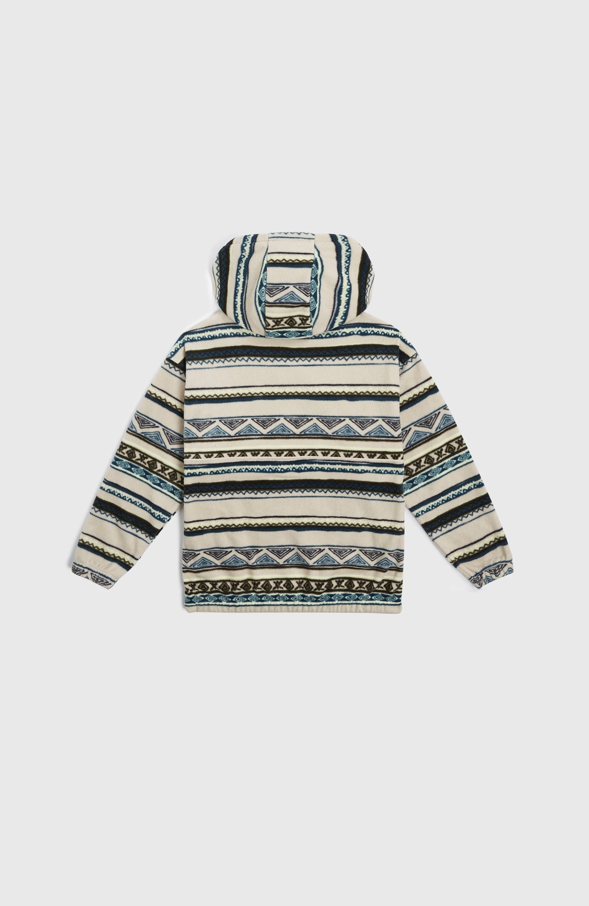 交換無料！ Superfleece O'Neill – Stripe Ikat Grey | Hoodie Half-Zip スキー