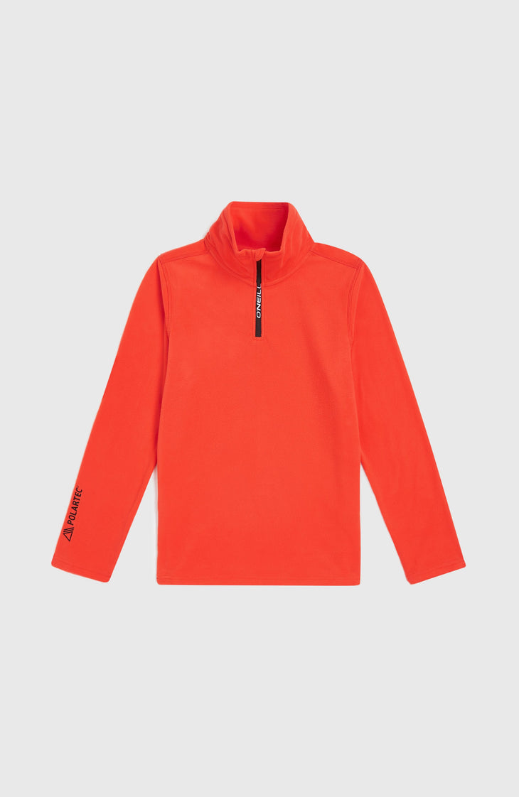 Jack's Polartec® 100 Half-Zip Fleece | Paprika Flame