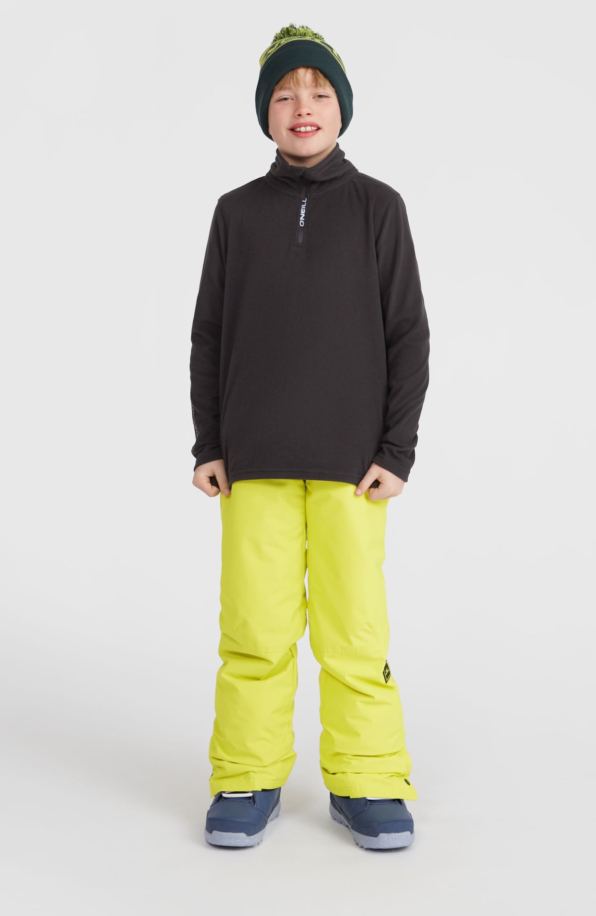 Jack's Polartec® 100 Half-Zip Fleece | Black Out