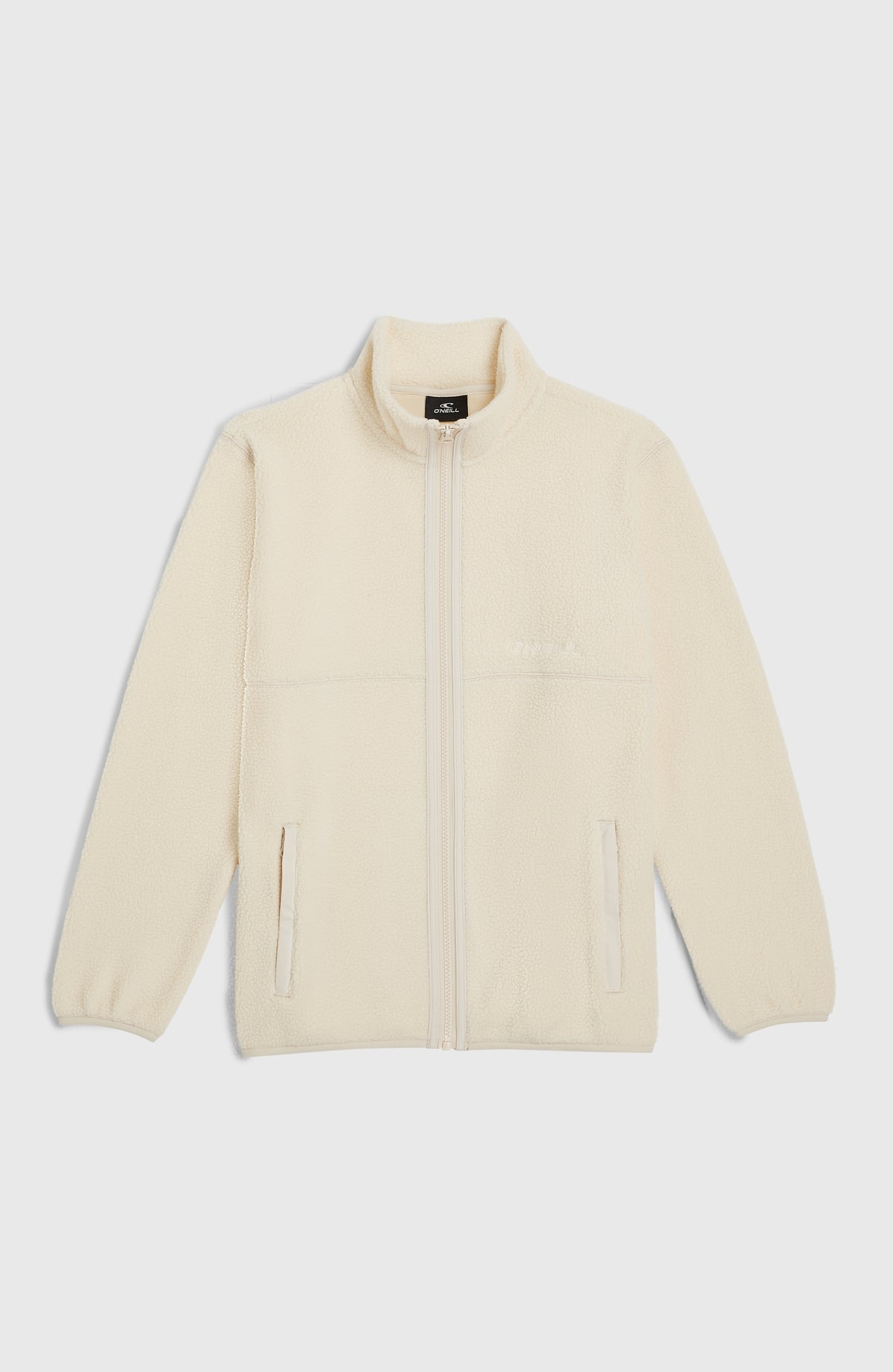 High-Pile Full-Zip Fleece | Macaron