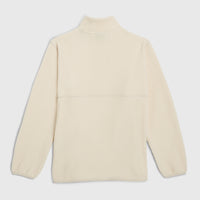 High-Pile Full-Zip Fleece | Macaron