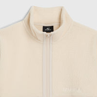 High-Pile Full-Zip Fleece | Macaron