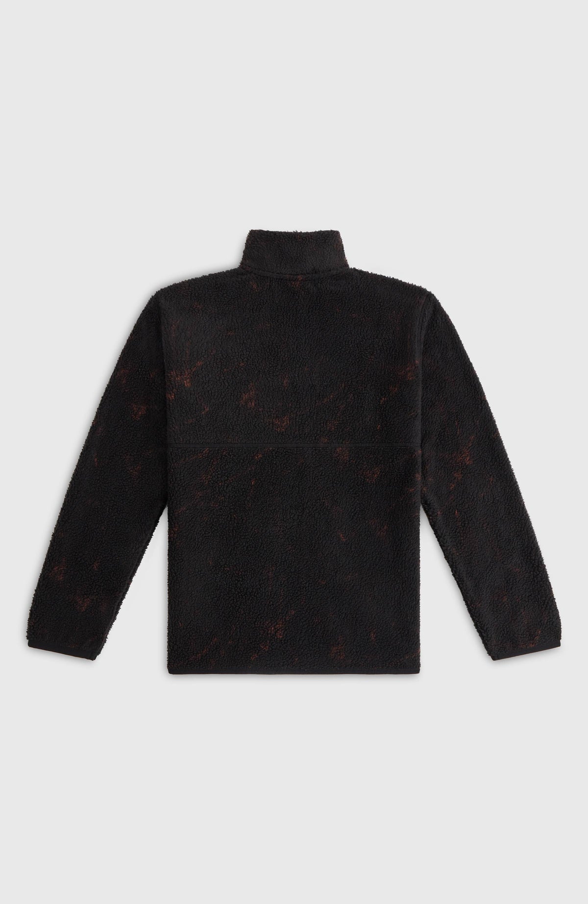 High-Pile Full-Zip Fleece | Black Basalt