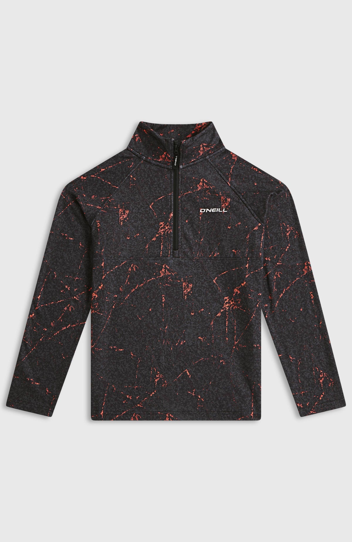 FWC'Cruz Printed Half-Zip Fleece | Black Basalt