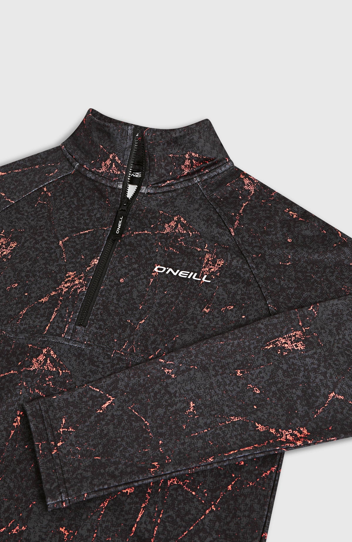 FWC'Cruz Printed Half-Zip Fleece | Black Basalt