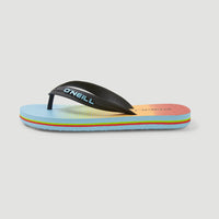 Profile Graphic Sandals | Light Blue Simple Gradient