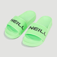 Rutile Slides | Neon Green