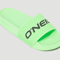 Rutile Slides | Neon Green