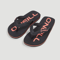 Profile Logo Sandals | Black Out