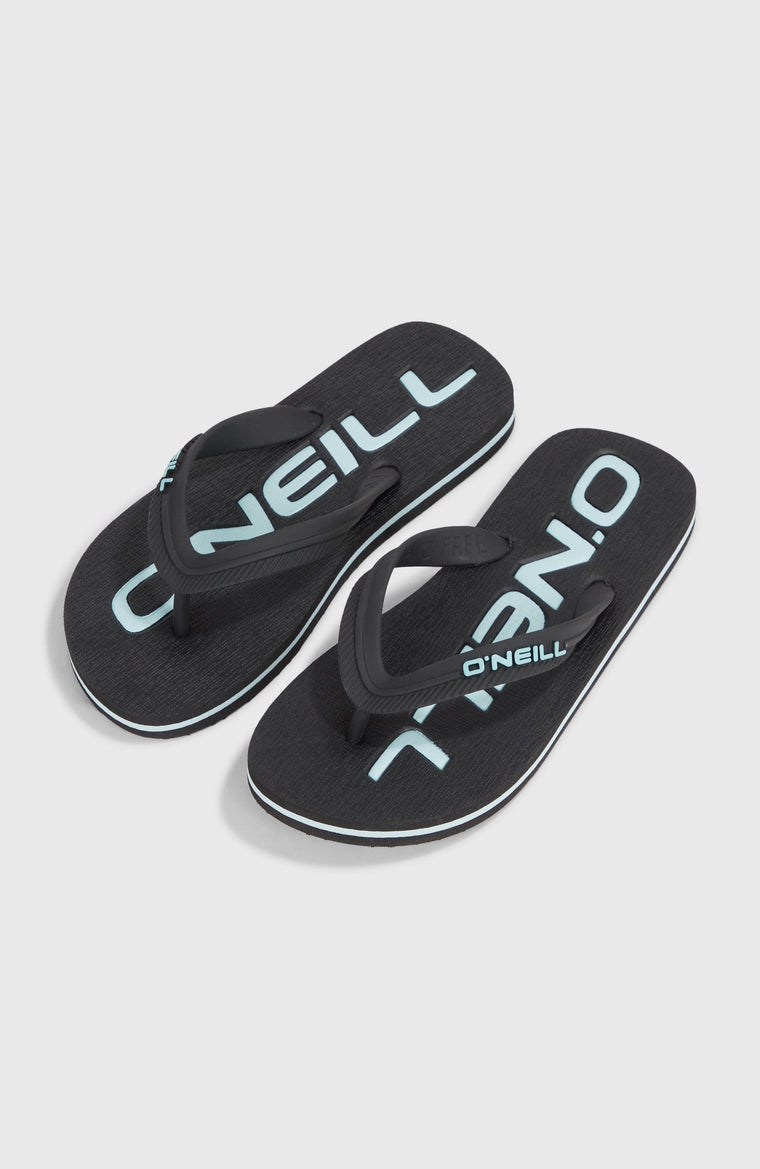 Profile Logo Sandals | Black Out